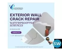 Exterior Wall Crack Repair Waterproofing Services
