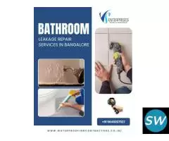 Bathroom Leakage Repair Services in Bangalore