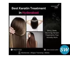 Best Keratin treatment in Hyderabad | Cocoon Salon