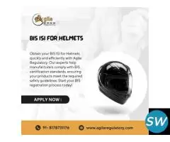 Get BIS ISI Certification for Helmets