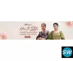 How to Style Kurti with Palazzo for Office