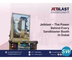 sandblaster booth in dubai | Jetblast