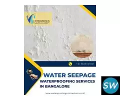 Water Seepage Waterproofing Services in Bangalore