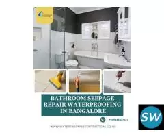 Bathroom Seepage Repair Waterproofing