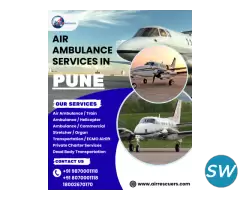 24/7 Air Ambulance Pune: Fast and Safe - 1