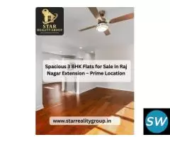 Spacious 3 BHK Flats