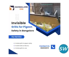 Invisible Grills for Pigeon Safety in Bangalore