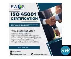 Best ISO 45001 Certification In New Delhi