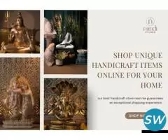 Shop Unique Handicraft Items Online for Your Home