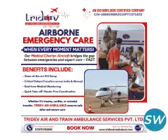 Choose the Tridev Air Ambulance Service in Patna - 2