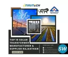 Buy Solar Inverter Duty Transformer Rajasthan