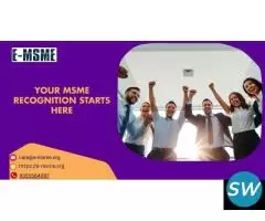 Your MSME Recognition Starts Here