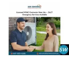 Licensed HVAC Contractor Near Me