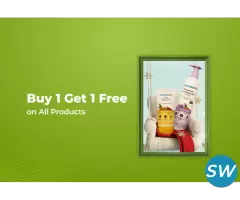 Buy 1 Get 1 Free On All Products