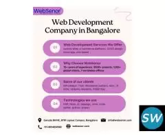 Web Development Services in Bangalore | WebSenor - 1