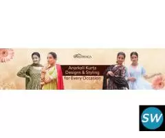 Shop Cotton Anarkali Suit Set for Daily Wear