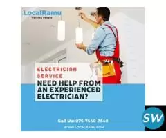 Electrical Work Service by LocalRamu Services
