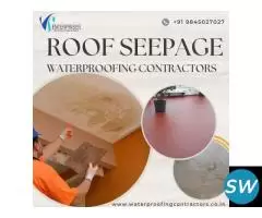 Roof Seepage Waterproofing contractors
