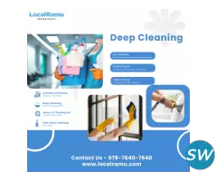 Deep Cleaning Service by LocalRamu in Bangalore