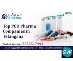 Top PCD Pharma Companies in Telangana