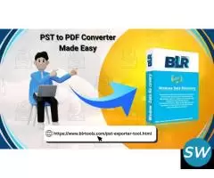 Convert Outlook PST Emails to PDF – BLR Tools