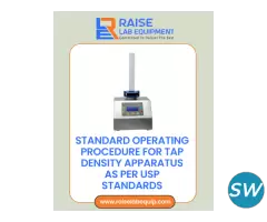 Tap Density Apparatus in Quality Control Labs