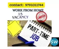 do simple data entry by Sitting at home