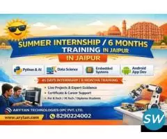 45 Days / 6 Months Internship in Jaipur