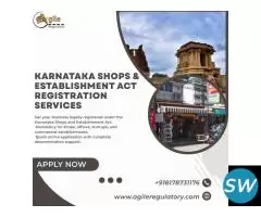 Karnataka Shop Act License for Businesses