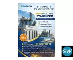 Servo Voltage Stabilizer Manufacturer India