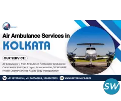 Air Ambulance Services in Kolkata Seamless