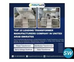 Top 10 Transformer Manufacturers Company UAE