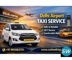 Pre-Book Your Delhi Airport Taxi