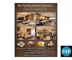 Best Turnkey Interior Contractors