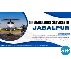 Air Ambulance Services in Jabalpur Swift