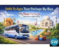 Delhi To Agra Tour Package By Bus in India