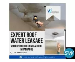 Expert Roof Water Leakage Waterproofing