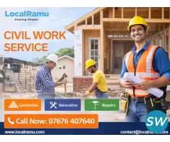 Civil Works Service by LocalRamu