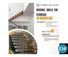 Invisible Grills for Staircase in Bangalore