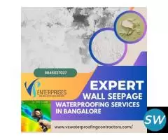 Expert Wall Seepage Waterproofing Services