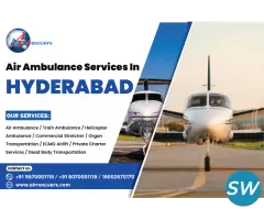 Emergency Air Ambulance in Hyderabad