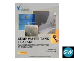 Sump Water Tank Leakage Waterproofing contractors
