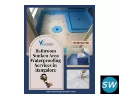Bathroom Sunken Area Waterproofing Services
