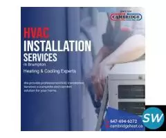 HVAC Installation Services in Brampton