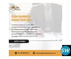 Professional ISSN Number Registration