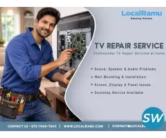 TV Repair and Installation Service by LocalRamu