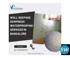 Wall Seepage dampness Waterproofing Services