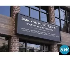 Bangkok Mu Kratha Rooftop Thai restaurant - 1