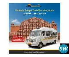 Premium Urbania Tempo Traveller Hire Jaipur