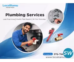 Professional Plumbing Service in Pune by LocalRamu